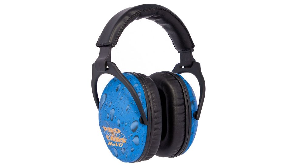 Pro Ears ReVo 26 Kids Hearing Protectors, Blue Rain PE-26-U-Y-012