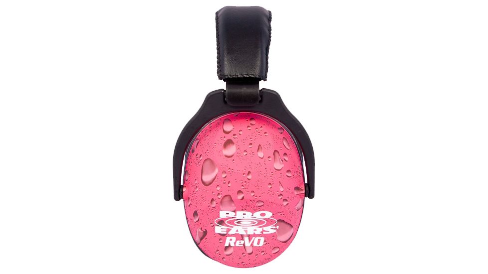 Pro Ears ReVo 26 Passive Hearing Protection Earmuffs, Pink Rain PE-26-U-Y-016
