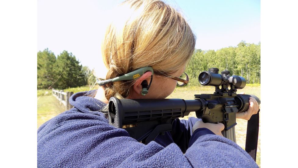 Pro-Ears Stealth 28, Green, PEEBGRN