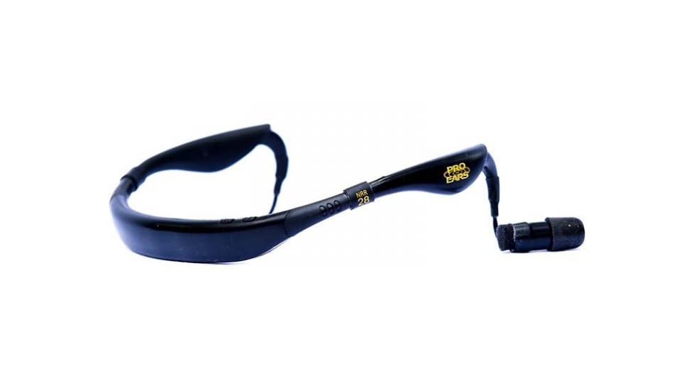 Pro Ears Stealth 28 Hearing Protection, Black, PEEBBLK