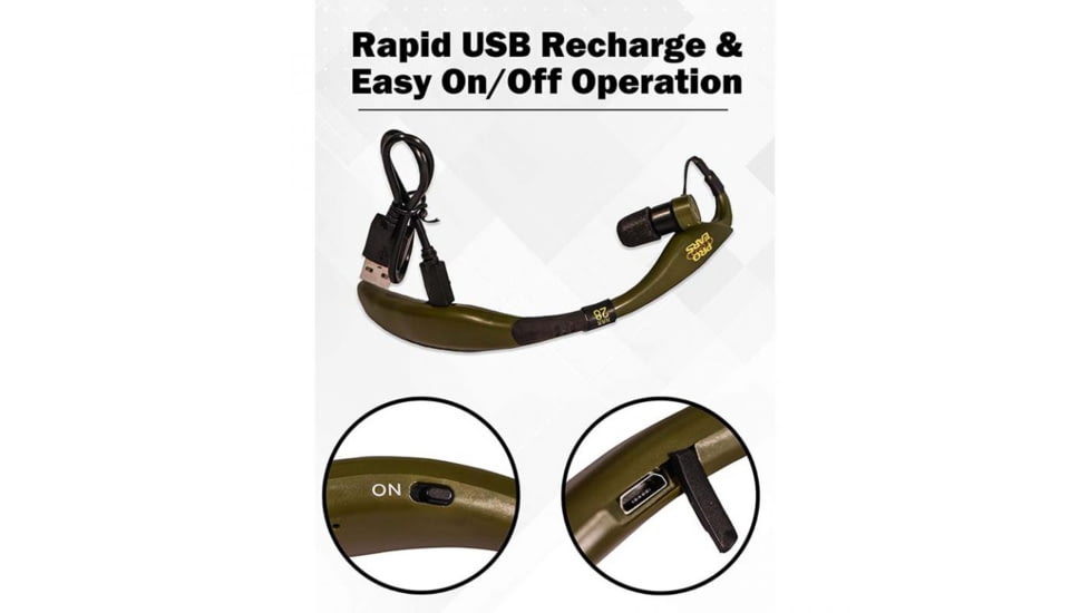 Pro Ears Stealth 28 Hearing Protection, Green, PEEBGRN