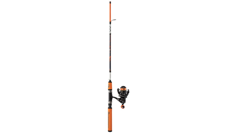 ProFISHiency 5ft High Vis Orange Micro Spinning Combo, Multicolor, PRO5SPINOG