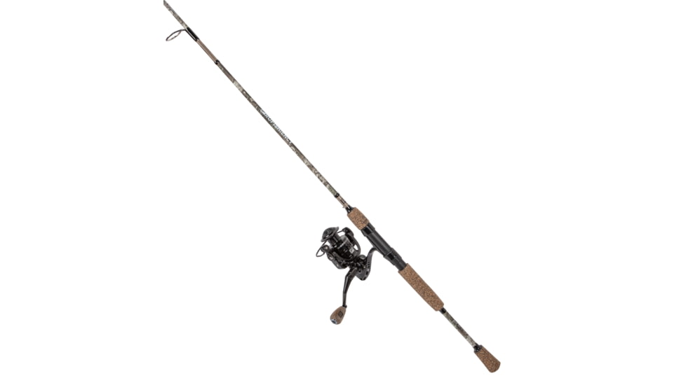 ProFISHiency 6ft6in True Timber Micro Spinning Combo, Multicolor, PRO66SPINTTC