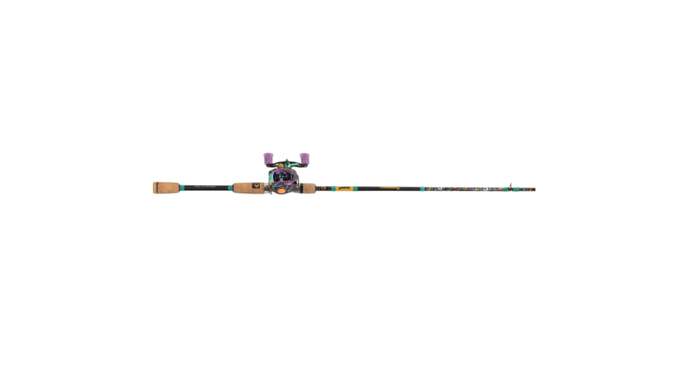 ProFISHiency Krazy 3 Baitcast Combo, 7ft, 1pc, Medium Heavy, 7.3-1, 6+1, Left Hand, KRAZY37MHBCL