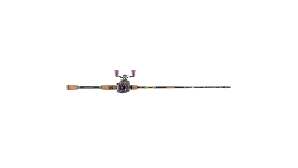 ProFISHiency Krazy 3 Baitcast Combo, 7ft, 1pc, Medium Heavy, 7.3-1, 6+1, Left Hand, KRAZY37MHBCL