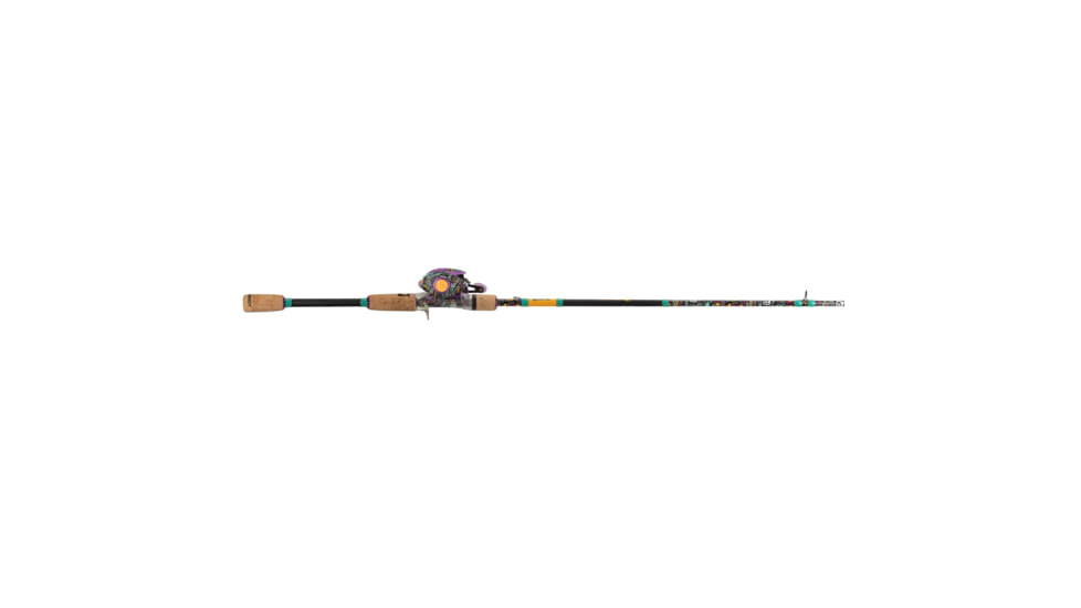 ProFISHiency Krazy 3 Baitcast Combo, 7ft, 1pc, Medium Heavy, 7.3-1, 6+1, Left Hand, KRAZY37MHBCL