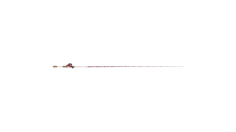 ProFISHiency Krazy Americana Baitcast Combo, 7ft, 1pc, Medium Heavy, 7.3-1, 6+1, Right Hand, AMERBC7MHFC