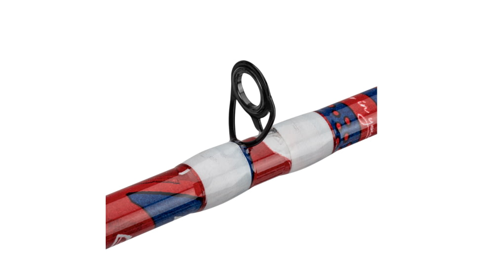 ProFISHiency Krazy Americana Baitcast Combo, 7ft, 1pc, Medium Heavy, 7.3-1, 6+1, Right Hand, AMERBC7MHFC