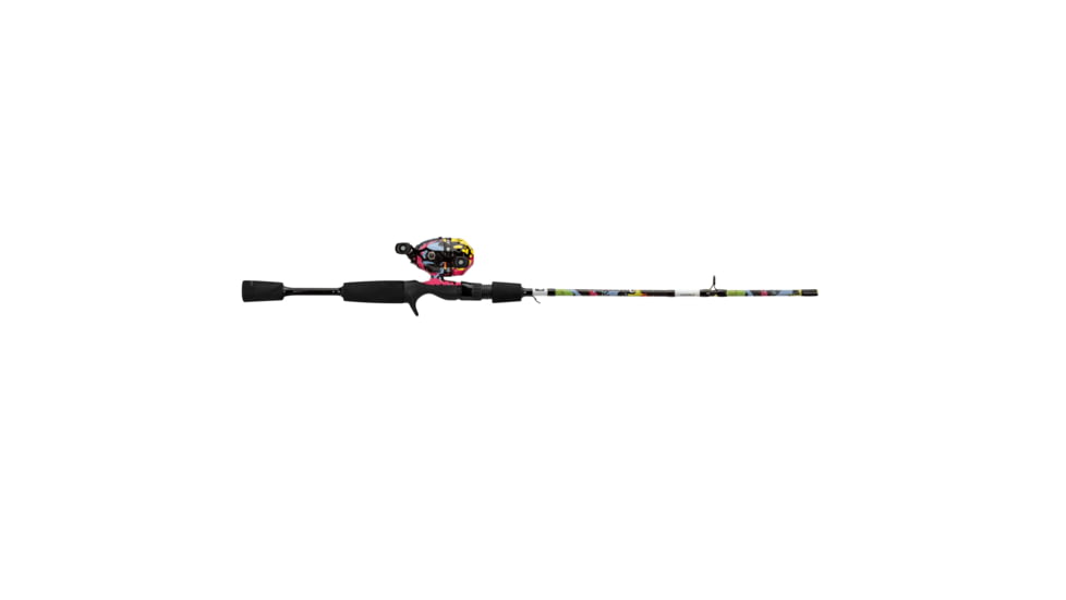 ProFISHiency Splat Spincast Combo, 2pc, Multicolor, PRO46MSCSPLAT