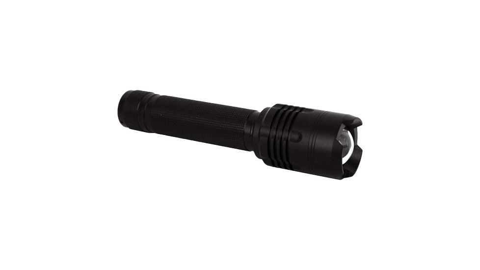 LitezALL Tactical Flashlight 2000 Lumens Black 9xaa