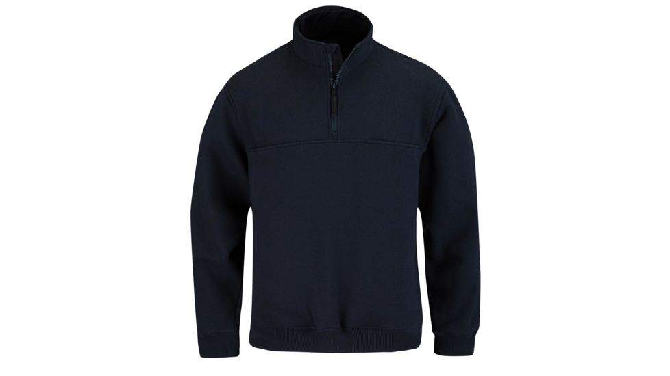 Propper 1/4 Zip Job Long Sleeve Shirt - Unisex, LAPD Navy, Large, Regular, F54840Y450L2
