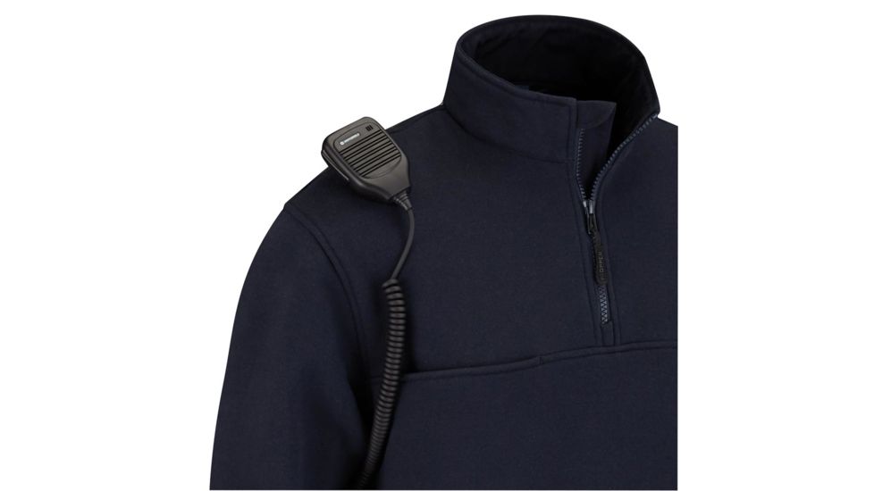Propper 1/4 Zip Job Long Sleeve Shirt - Unisex, LAPD Navy, Large, Regular, F54840Y450L2