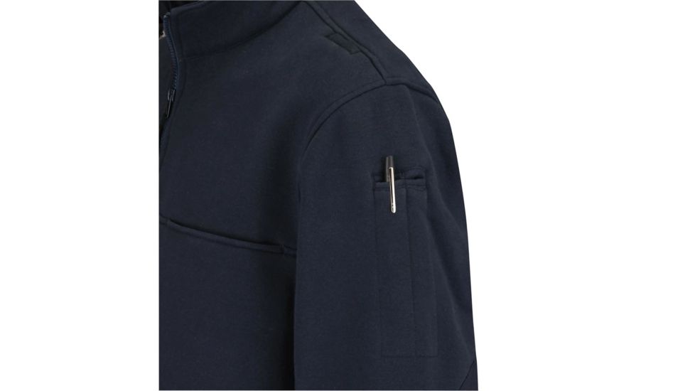 Propper 1/4 Zip Job Long Sleeve Shirt - Unisex, LAPD Navy, Large, Regular, F54840Y450L2