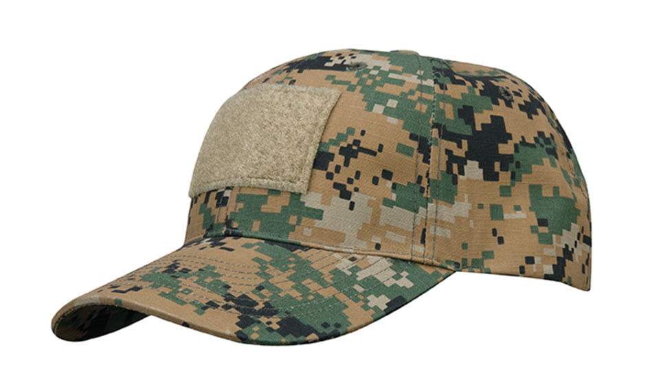 Propper 6 Panel Cap w/Loop,60% Cotton/40% Polyester Ripstop,Woodland Digital F557525395