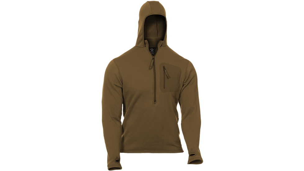 Propper Adventure Tech Spy Hoody, Polartec Powerstretch, Extra Large, Coyote