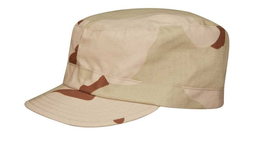 Propper F550555 BDU Patrol Cap, 100% Cotton Ripstop, Small, 3-Color Desert