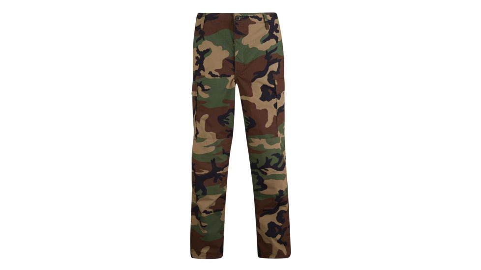 Propper BDU Trouser, 100% Cotton Ripstop - Men's, Woodland, Extra Small, Regular, F520155320XS2