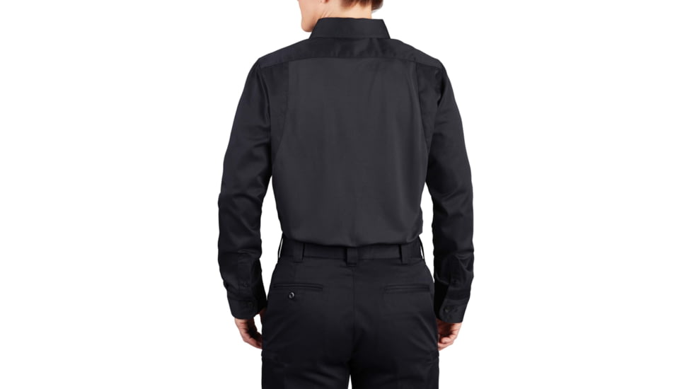 Propper Duty Uniform Armor Long Sleeve Shirt - Womens, Black, XXL, F581250001XXL