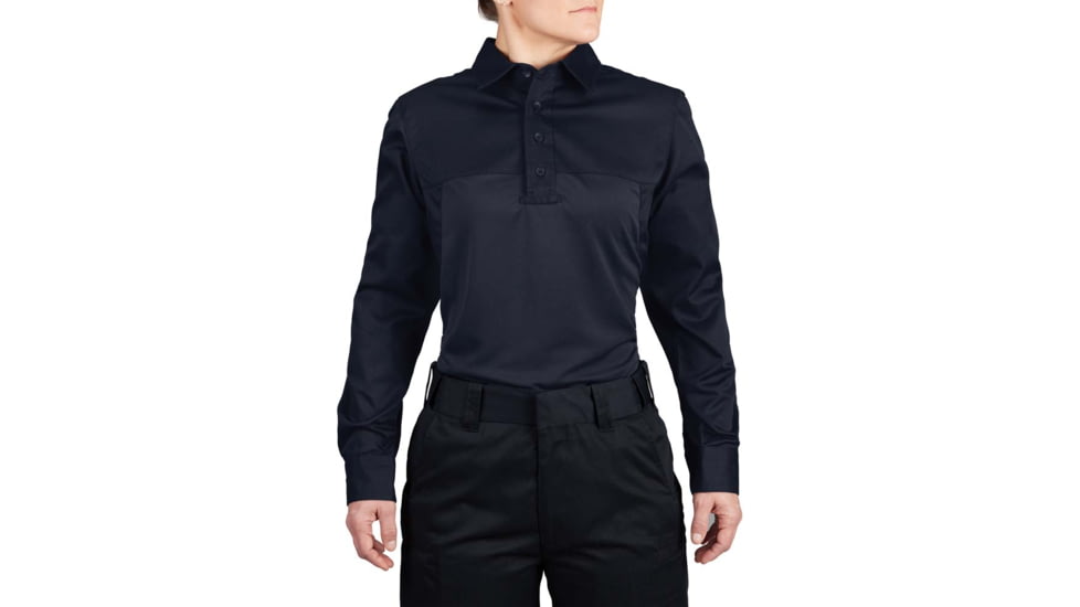 Propper Duty Uniform Armor Long Sleeve Shirt - Womens, LAPD Navy, XS, F581250450XS