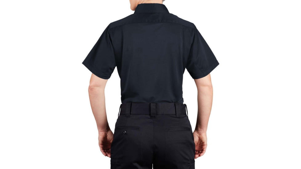 Propper Duty Uniform Armor Short Sleeve Shirt - Womens, Midnight Navy, XXL, F581150414XXL