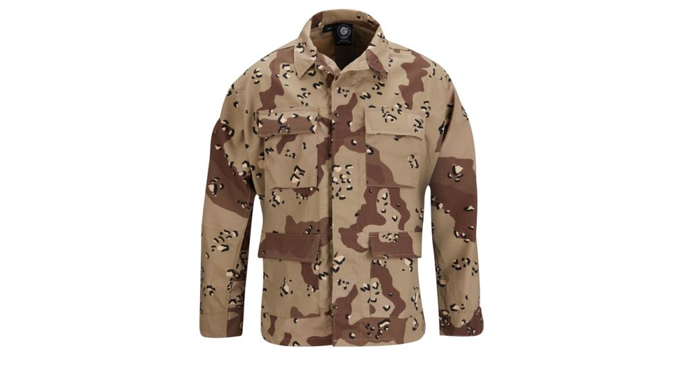 Propper Genuine Gear BDU Coat, 60/40 Cotton/Poly Ripstop - Men's, 6-Color Desert, 3XL, Regular, F5450252713XL2