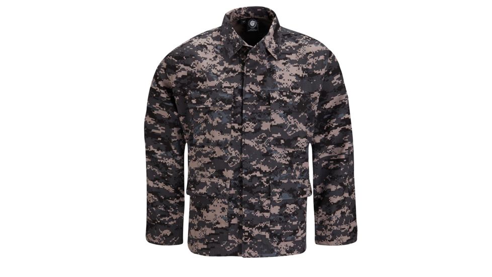Propper Genuine Gear BDU Coat, 60/40 Cotton/Poly Ripstop - Men's, Digital Subdued Urban, Large, Regular, F545025060L2