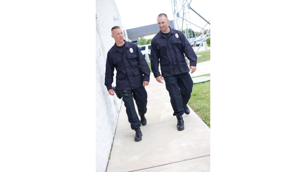 Propper Genuine Gear BDU Coat, 60/40 Cotton/Poly Ripstop - Men's, Black, Extra Small, Regular, F545025001XS2