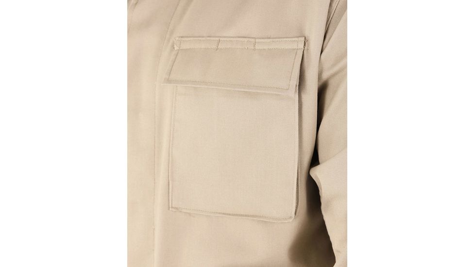 Propper Genuine Gear BDU Coat, 60/40 Cotton/Poly Ripstop - Men's, Khaki, Extra Small, Regular, F545025250XS2