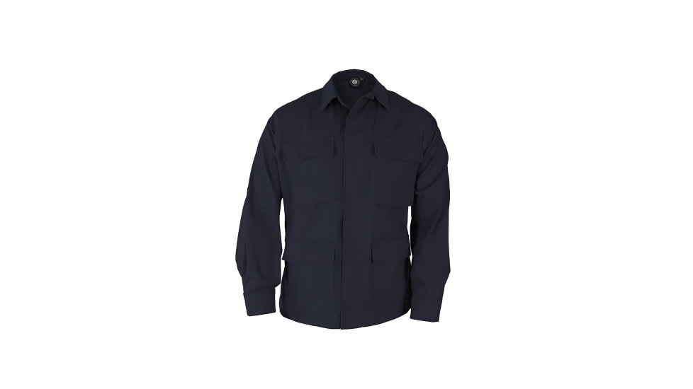 Propper Genuine Gear BDU Coat, 60/40 Cotton/Poly Ripstop - Men's, Dark Navy, Extra Small, Regular, F545025405XS2
