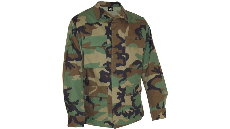 Propper Genuine Gear BDU 4-Pocket Coat F5464 Woodland