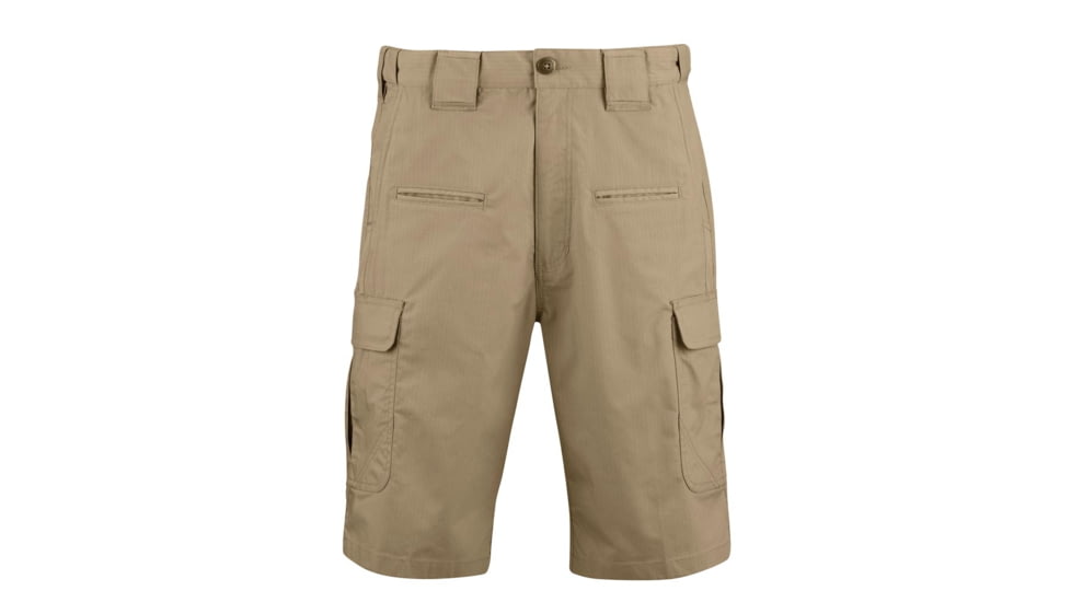 Propper Kinetic Tactical Short, Khaki, 50, Unhemmed, F52734X25050