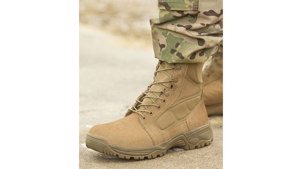 Propper Mens Series 200 8in Military Boot,AR 670-1 Compliant,Coyote,Size 11M F45143P23611M