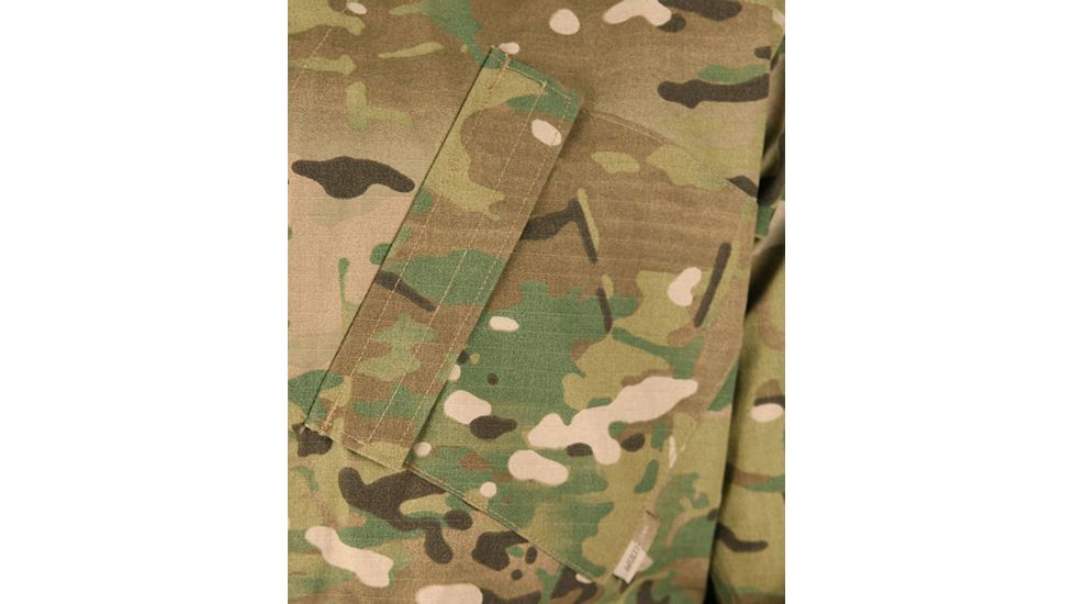 Propper MultiCam Combat Coat, 65/35 Poly/Cotton Battle Rip, Size Medium-Long