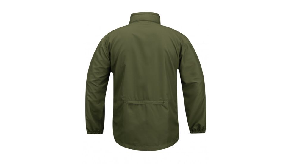Propper Packable Unlined Wind Jacket, Olive Green, Medium F54343D330M