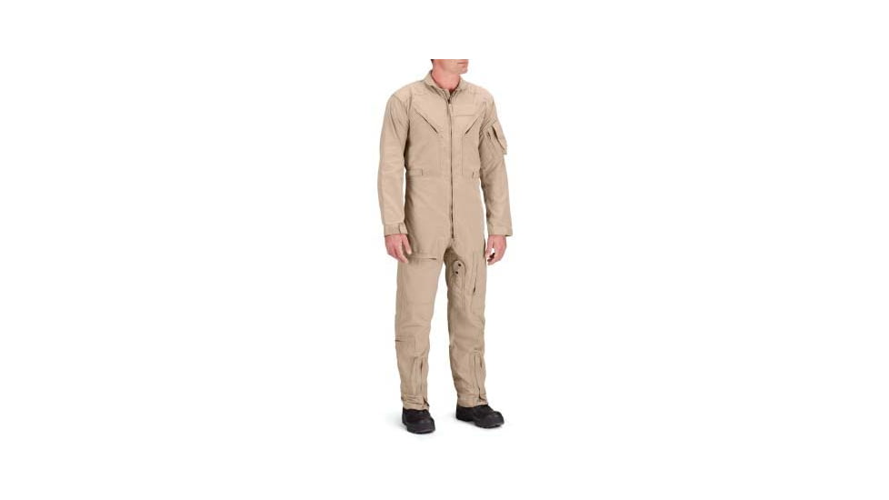 Propper Poly Cotton Twill 27/P Flyers Coverall - Mens, Air Force Tan, Extra Small, Regular, F51186V221XS2