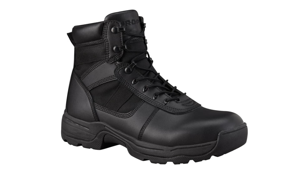 Propper Waterproof Comp Toe Series 100 6 in Side Zip Boot, Black, 12 US, F45281T00112M