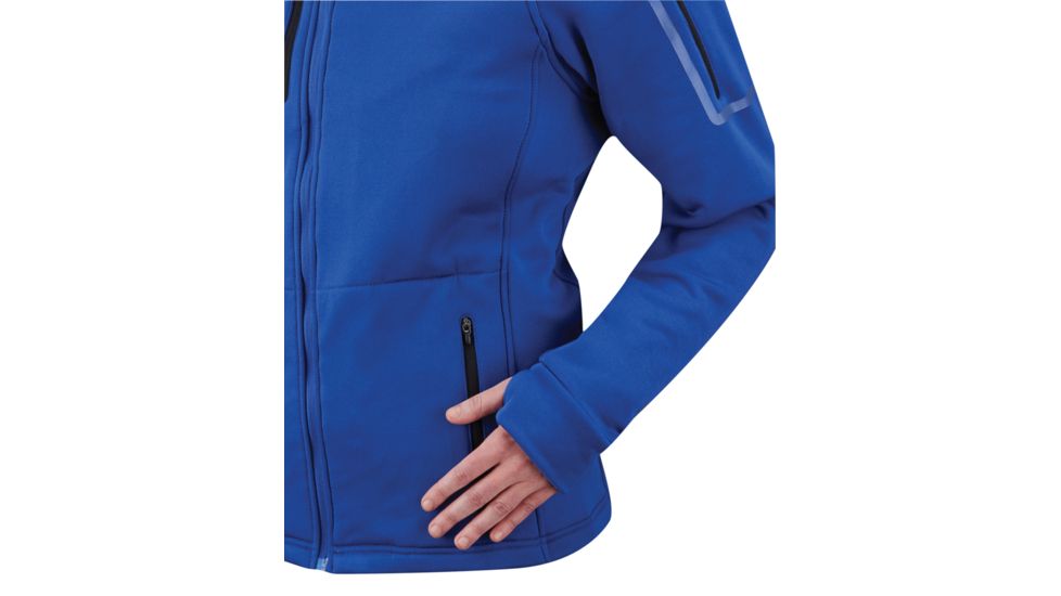 Propper Womens 314 Hooded Sweatshirt,Royal Blue,Large F54993S456L