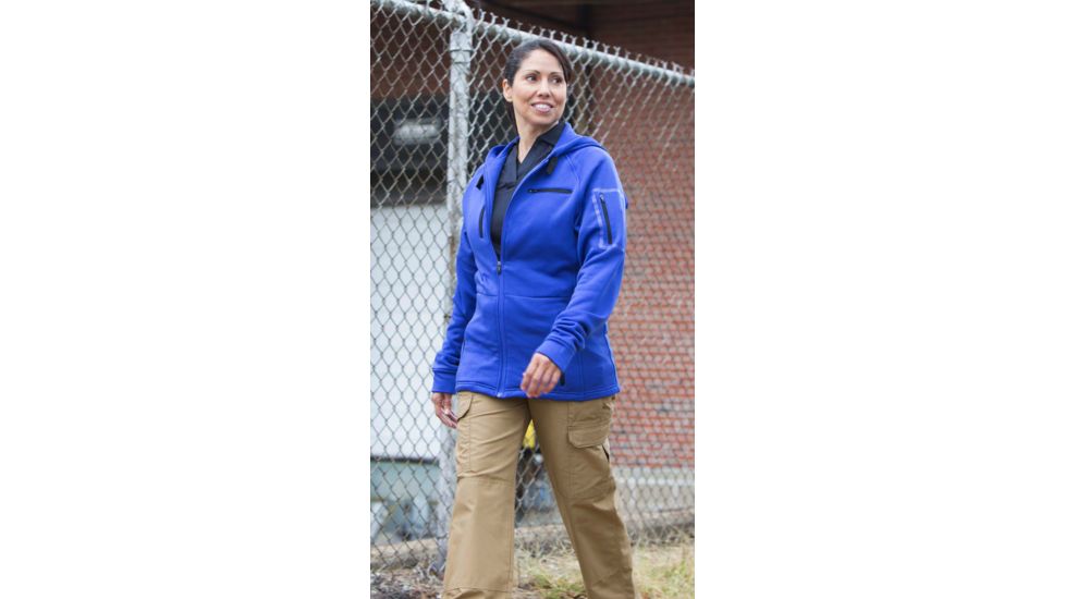 Propper Womens 314 Hooded Sweatshirt,Royal Blue,Large F54993S456L