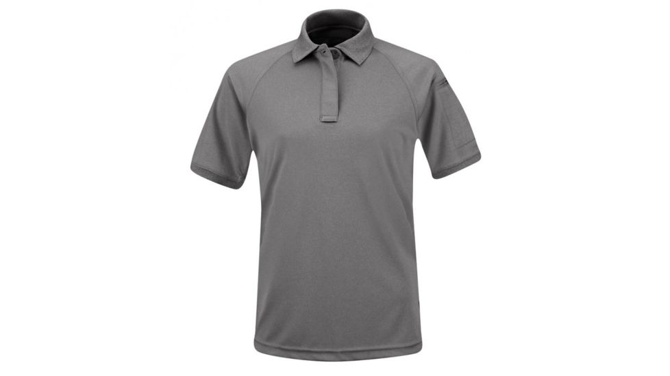 Propper Womens Snag Free Polo-Short Sleeve, Heather Grey, 3XL, F53290A0233XL