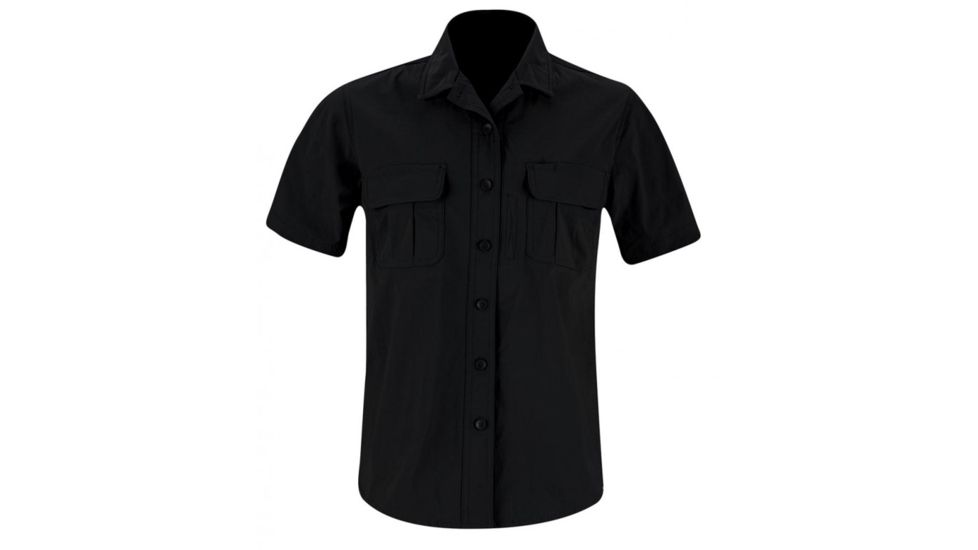 Propper Womens Summerweight Tactical Shirt-Short Sleeve, Black, 3XL, F53763C0013XL