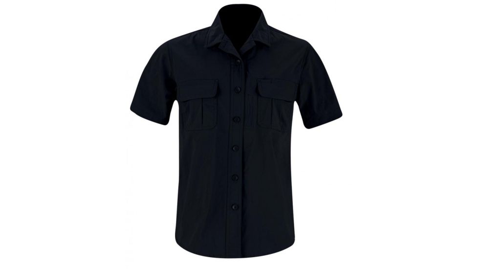 Propper Womens Summerweight Tactical Shirt-Short Sleeve, LAPD Navy, XXL, F53763C450XXL
