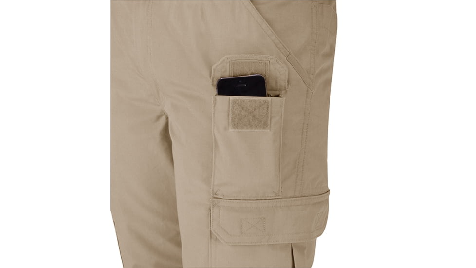 Propper Women's Tactical Pants, 65/35 Poly/Cotton Canvas, Size 14, Khaki