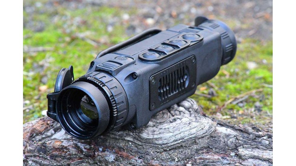 OpticsPlanet Exclusive Refurbished, Pulsar Helion XP50 2.5-20x42mm Thermal Imaging Monocular, Black, PL77405