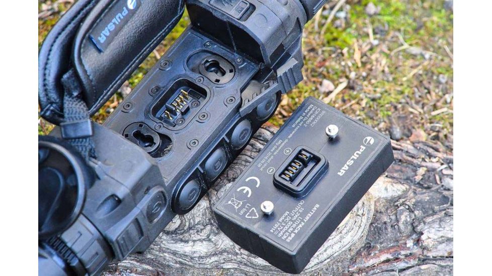 OpticsPlanet Exclusive Refurbished, Pulsar Helion XP50 2.5-20x42mm Thermal Imaging Monocular, Black, PL77405