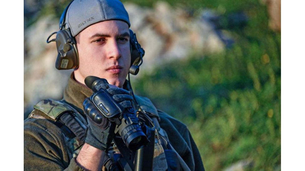 OpticsPlanet Exclusive Refurbished, Pulsar Helion XP50 2.5-20x42mm Thermal Imaging Monocular, Black, PL77405