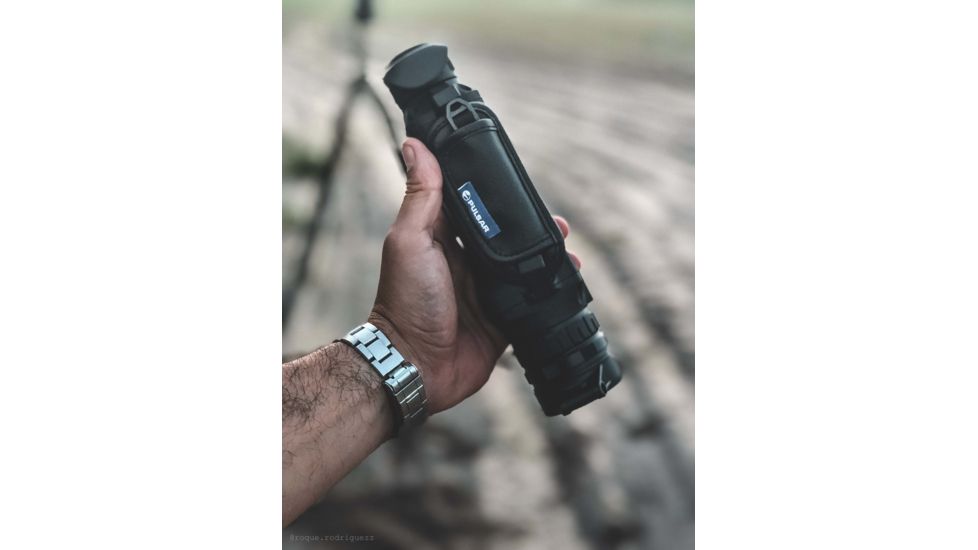 OpticsPlanet Exclusive Refurbished, Pulsar Helion XP50 2.5-20x42mm Thermal Imaging Monocular, Black, PL77405