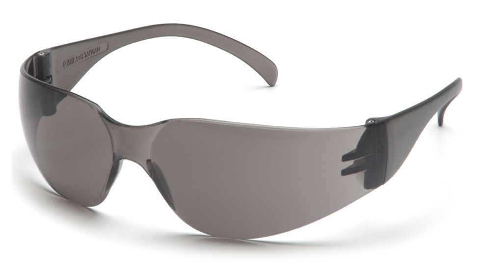 Pyramex 4100 Series Safety Glasses - Gray-Hardcoated Lens, Gray Frame S4120S