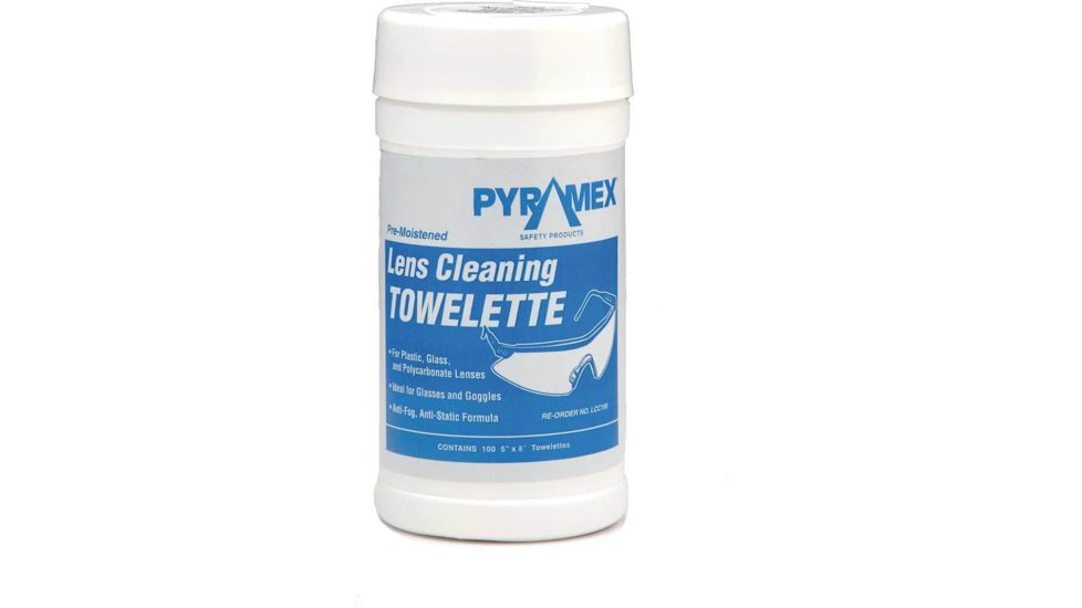 Pyramex Canister with 100 Lens Cleaning Tissues LCC100