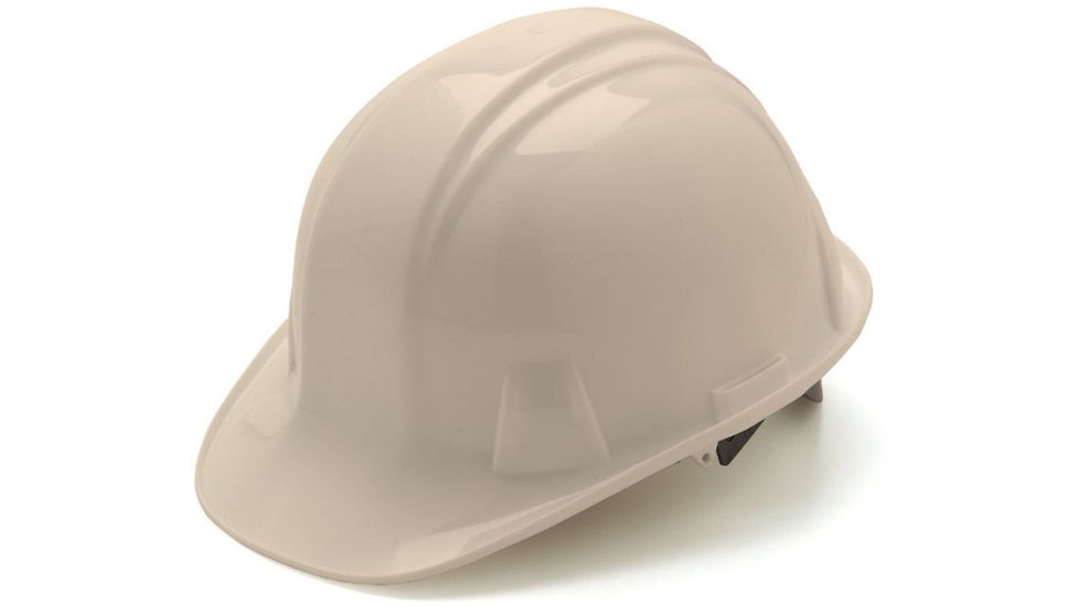 Pyramex Cap Style 4 Point Ratchet Suspension Hard Hat - White HP14110