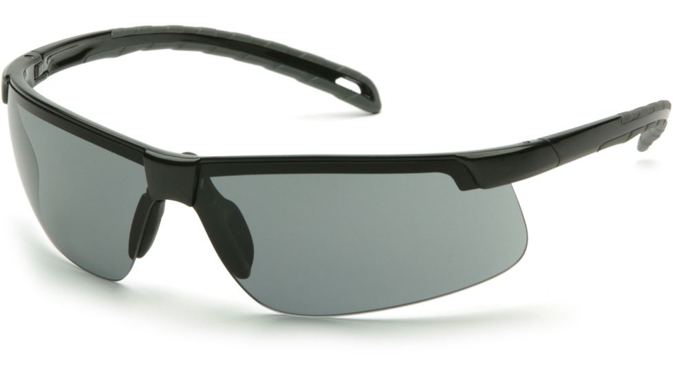 Pyramex Ever-Lite Ever-Lite Safety Glasses w/Gray H2MAX Anti-Fog Lens, Black, SB8620DTM